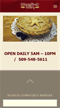 Mobile Screenshot of homefiresbakery.com